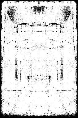 arkaplanda çatlaklar olan soyut siyah beyaz grunge arkaplanı