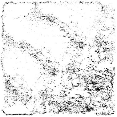 Siyah ve beyaz soyut arka plan. Çatlakların, tozun, lekelerin tek renkli dokusu. Yazdırma ve tasarım için desen