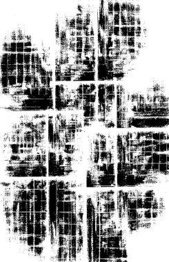 Siyah ve beyaz soyut arka plan. Çatlakların, tozun, lekelerin tek renkli dokusu. Yazdırma ve tasarım için desen