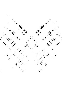 Siyah ve beyaz soyut arka plan. Çatlakların, tozun, lekelerin tek renkli dokusu. Yazdırma ve tasarım için desen