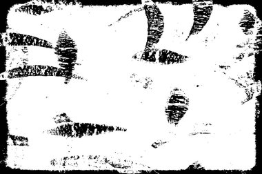 Siyah ve beyaz soyut arka plan. Çatlakların, tozun, lekelerin tek renkli dokusu. Yazdırma ve tasarım için desen