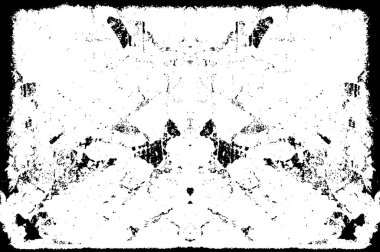 Siyah ve beyaz soyut arka plan. Çatlakların, tozun, lekelerin tek renkli dokusu. Yazdırma ve tasarım için desen