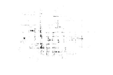 Siyah ve beyaz soyut arka plan. Çatlakların, tozun, lekelerin tek renkli dokusu. Yazdırma ve tasarım için desen