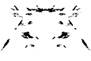 Siyah ve beyaz soyut arka plan. Çatlakların, tozun, lekelerin tek renkli dokusu. Yazdırma ve tasarım için desen