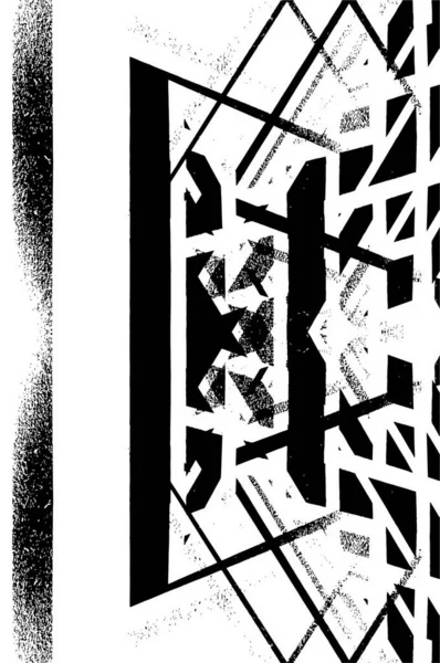 Texture Compris Les Rayures Abstrait Papier Peint Noir Blanc — Image vectorielle