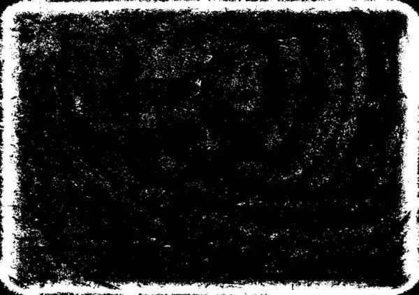 Grunge Textúra Elvont Fekete Durva Háttér — Stock Vector