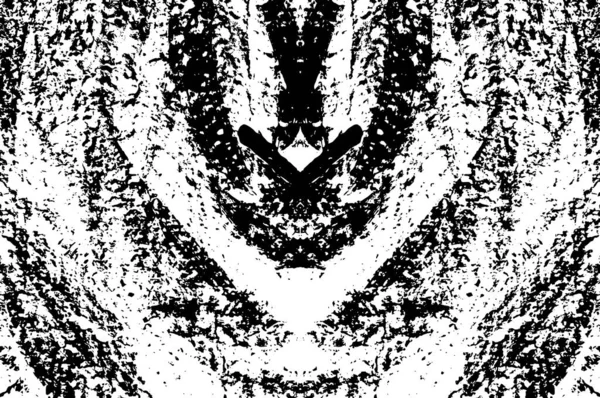 Абстрактный Творческий Монохромный Векторный Плакат Беспорядочный Симметричный Дизайн Фонового Использования — стоковый вектор