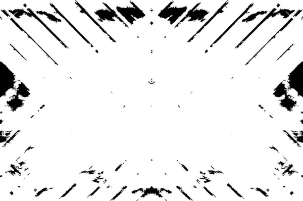 Абстрактний Креативний Монохромний Векторний Плакат Брудний Симетричний Дизайн Фонового Використання — стоковий вектор