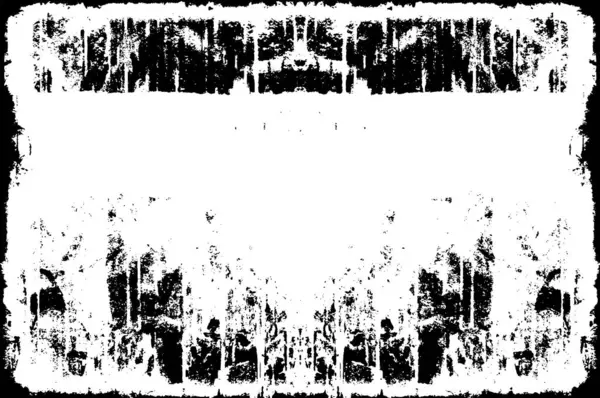 黒と白のモノクロの古いグラウンジのヴィンテージは 背景を気象化しました 抽象的なテクスチャー — ストックベクタ