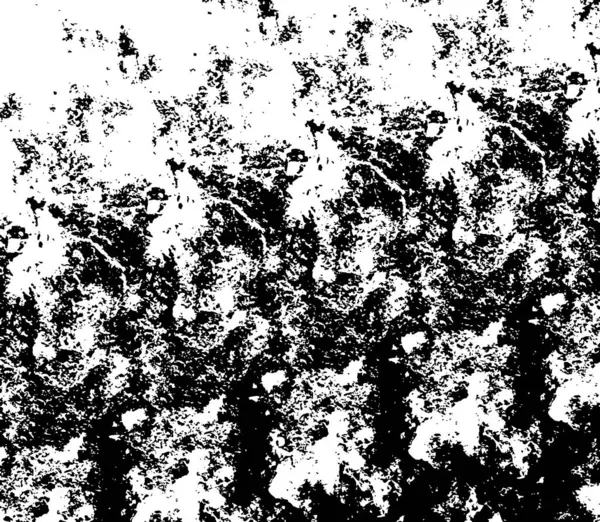 Schwarz Weißer Monochromer Alter Grunge Vintage Verwitterter Hintergrund Abstrakte Textur — Stockvektor