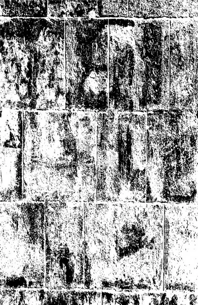 黑色和白色的单色古埃及风化背景 抽象纹理 — 图库矢量图片