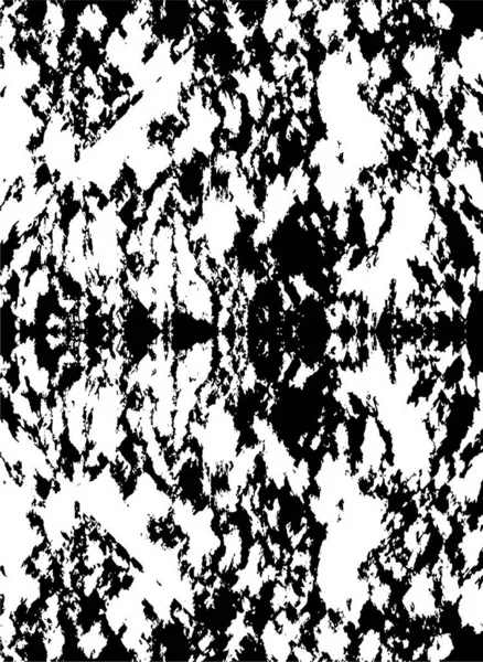 Schwarz Weißer Monochromer Alter Grunge Vintage Verwitterter Hintergrund Abstrakte Textur — Stockvektor