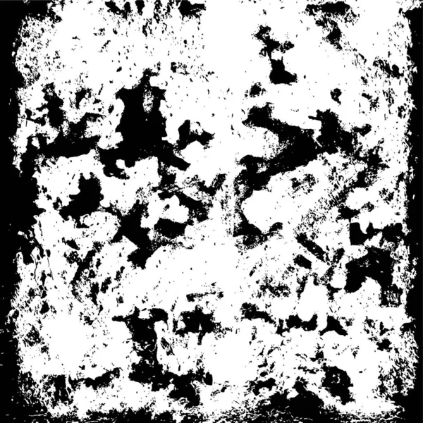 抽象而痛苦的黑白纹理背景 — 图库矢量图片