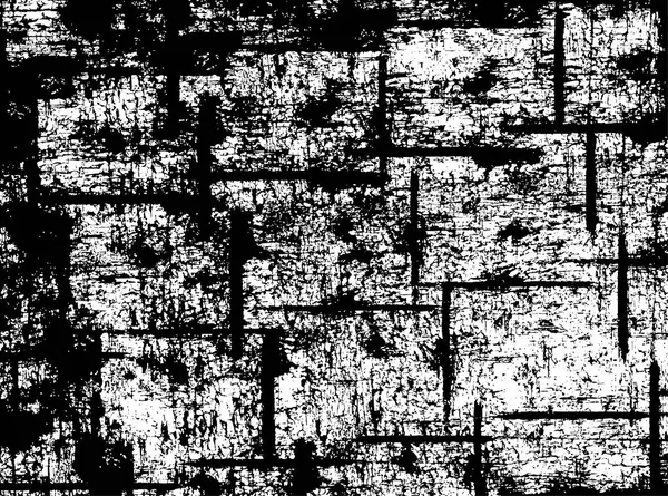 Художественный Окрашенный Абстрактный Фон Черно Белые Цвета — стоковый вектор