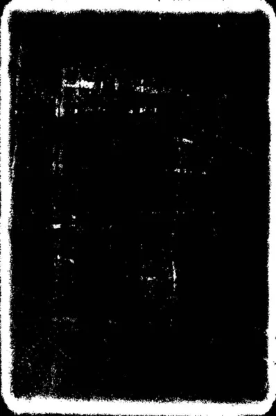 Ilustración Abstracta Con Elementos Blanco Negro Textura Erosionada — Vector de stock
