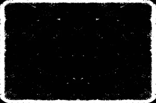 Abstraktní Černobílé Grunge Texturované Pozadí — Stockový vektor