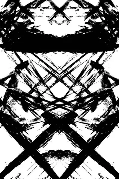Abstrakt Sort Hvid Grunge Tekstureret Baggrund – Stock-vektor