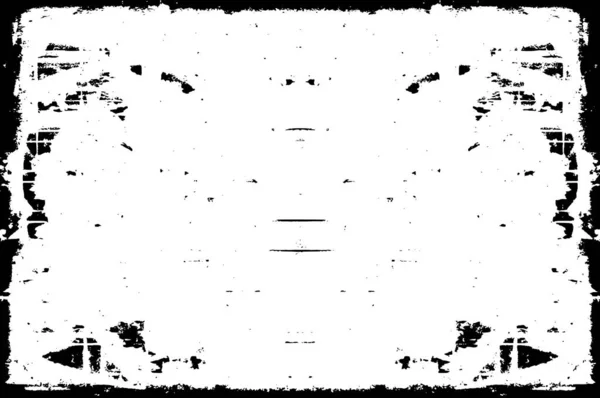 Abstrato Preto Branco Grunge Texturizado Fundo —  Vetores de Stock