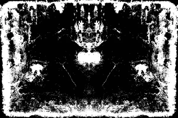 Абстрактний Чорно Білий Гранжевий Фон Тріщинами — стоковий вектор