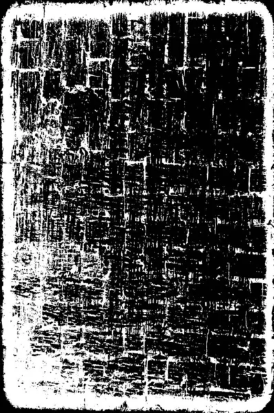 Abstrait Noir Blanc Fond Grunge Avec Des Fissures — Image vectorielle