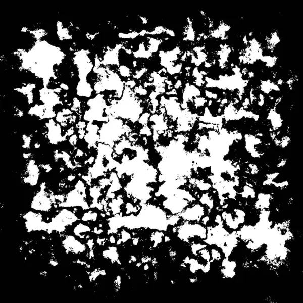 Abstrait Noir Blanc Fond Texturé Grunge — Image vectorielle