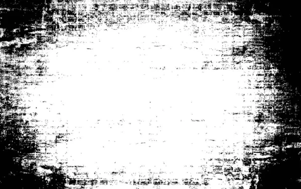 Abstraktní Černobílé Grunge Texturované Pozadí — Stockový vektor