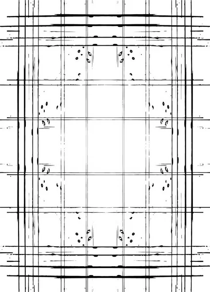 Affisch Med Abstrakt Grunge Mönster Monokrom Symmetrisk Design För Bakgrundsanvändning — Stock vektor