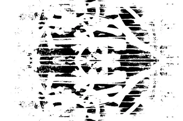 黒と白の抽象的な背景 ほこり 汚れのモノクロテクスチャー 印刷および設計のためのパターン — ストックベクタ