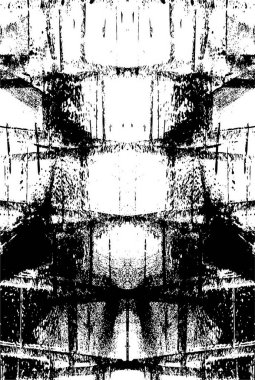 Siyah ve beyaz dokular. Soyut grunge arkaplanı. vektör illüstrasyonu