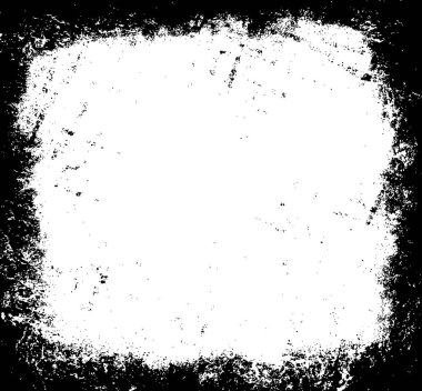 Grunge black and white pattern. Monochrome particles abstract texture. Background of cracks, scuffs, chips, stains, ink spots, lines. Dark design background surface. Gray printing element