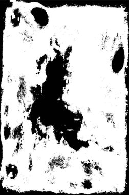 arkaplanda çatlaklar olan soyut siyah beyaz grunge arkaplanı