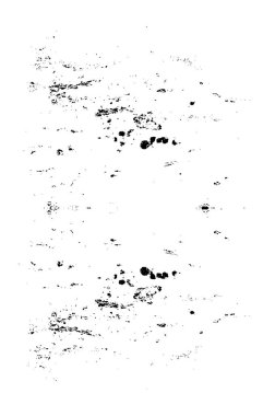 Grunge dokusu çatlaklar, cipsler, lekeler. Siyah ve beyaz yazdırılmış ögelerin soyut deseni