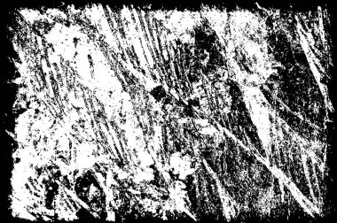 arkaplanda çatlaklar olan soyut siyah beyaz grunge arkaplanı