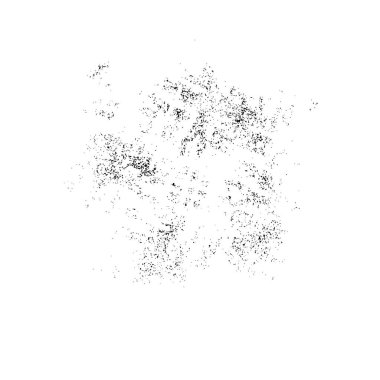 Grunge dokusu çatlaklar, cipsler, lekeler. Siyah ve beyaz yazdırılmış ögelerin soyut deseni