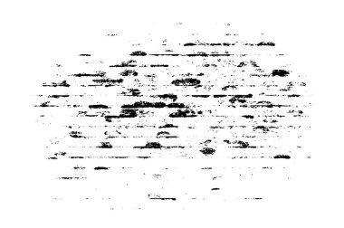 Grunge dokusu çatlaklar, cipsler, lekeler. Siyah ve beyaz yazdırılmış ögelerin soyut deseni