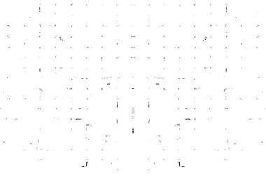 Grunge dokusu çatlaklar, cipsler, lekeler. Siyah ve beyaz yazdırılmış ögelerin soyut deseni