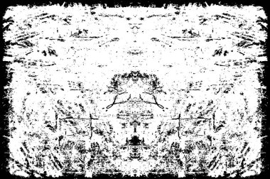 arkaplanda çatlaklar olan soyut siyah beyaz grunge arkaplanı