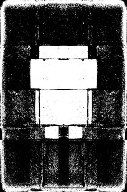 arkaplanda çatlaklar olan soyut siyah beyaz grunge arkaplanı