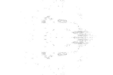 Grunge dokusu çatlaklar, cipsler, lekeler. Siyah ve beyaz yazdırılmış ögelerin soyut deseni