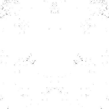 Grunge dokusu çatlaklar, cipsler, lekeler. Siyah ve beyaz yazdırılmış ögelerin soyut deseni