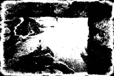 arkaplanda çatlaklar olan soyut siyah beyaz grunge arkaplanı