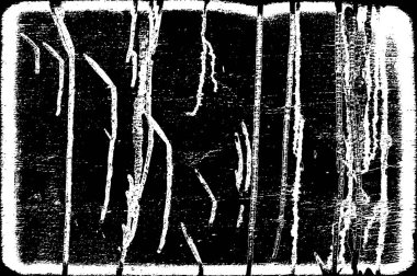 arkaplanda çatlaklar olan soyut siyah beyaz grunge arkaplanı