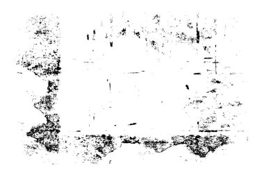 Grunge black and white pattern. Monochrome particles abstract texture. Background of cracks, scuffs, chips, stains, ink spots, lines. Dark design background surface. Gray printing element