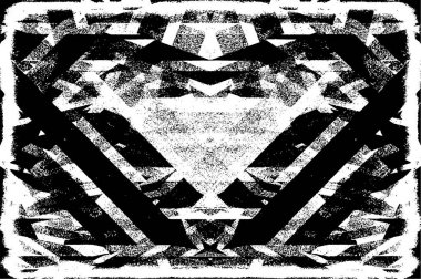 Sıkıntılı bir geçmiş. Siyah ve beyaz dokular. soyut vektör illüstrasyonu.