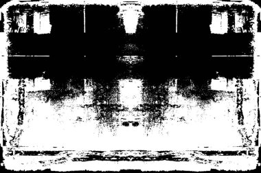 Soyut grunge siyah beyaz desenli arkaplan.               