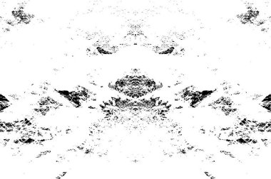 Soyut grunge siyah beyaz desenli arkaplan.               