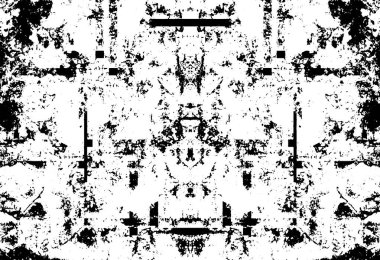 Siyah ve beyaz tonların efektini de içeren tek renkli soyut doku