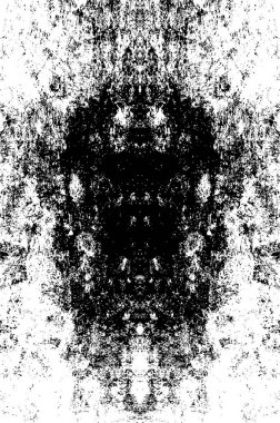 antika elementlerle siyah ve beyaz monokrom dokusu ve retro desenli soyut antika dokusuyla