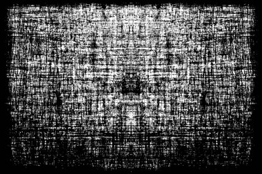 antika elementlerle siyah ve beyaz monokrom dokusu ve retro desenli soyut antika dokusuyla