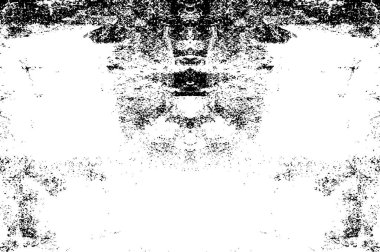 antika elementlerle siyah ve beyaz monokrom dokusu ve retro desenli soyut antika dokusuyla